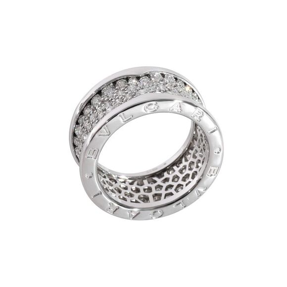 BVLGARI B.zero1 Diamond Ring in 18k White Gold 2.24 CTW - Picture 3 of 10
